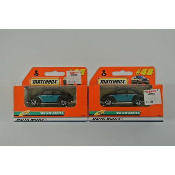 Matchbox Lot of 5 Diecast Vehicles VW Beetle Dodge Viper BMW 1998 Mattel China - Picture 5 of 7